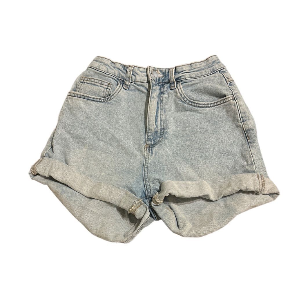 Cotton On High Rise Denim Shorts - Picture 4 of 5